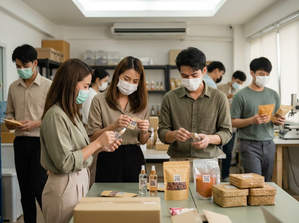 เทรนด์ฉลากสินค้า 2026: Smart Label ยกระดับแบรนด์ SME ไทย - smart-label-packaging-trend-2026