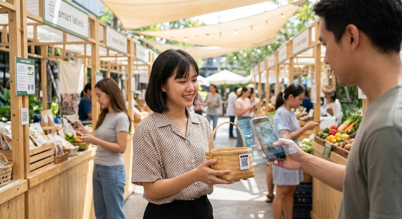 เทรนด์ 2026: ฉลากอัจฉริยะ (Smart Label) ดันยอดขาย SME - smart-label-packaging-trend-2026
