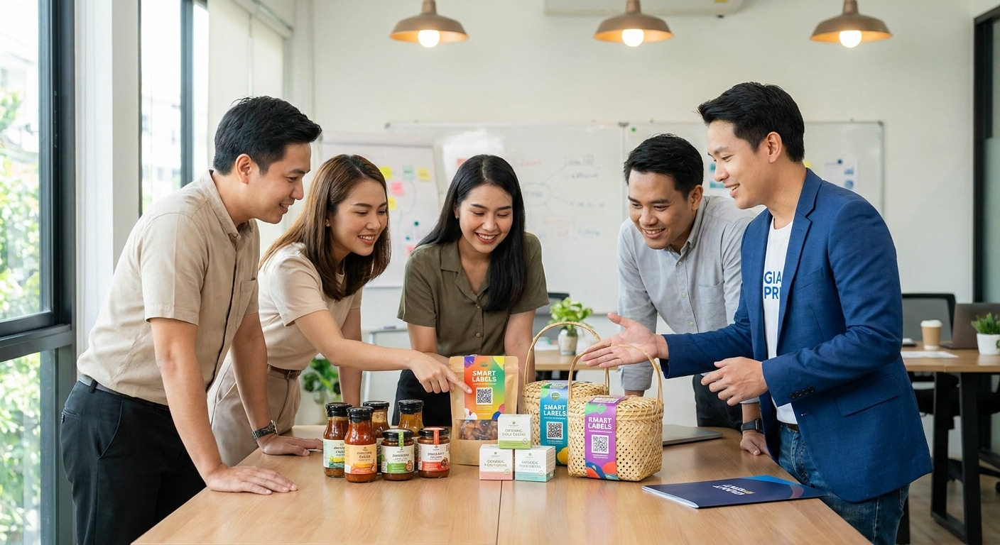 เทรนด์สื่อสิ่งพิมพ์ปลายปี 2026: ฉลากอัจฉริยะดันยอด SME - smart-label-packaging-trend-2026