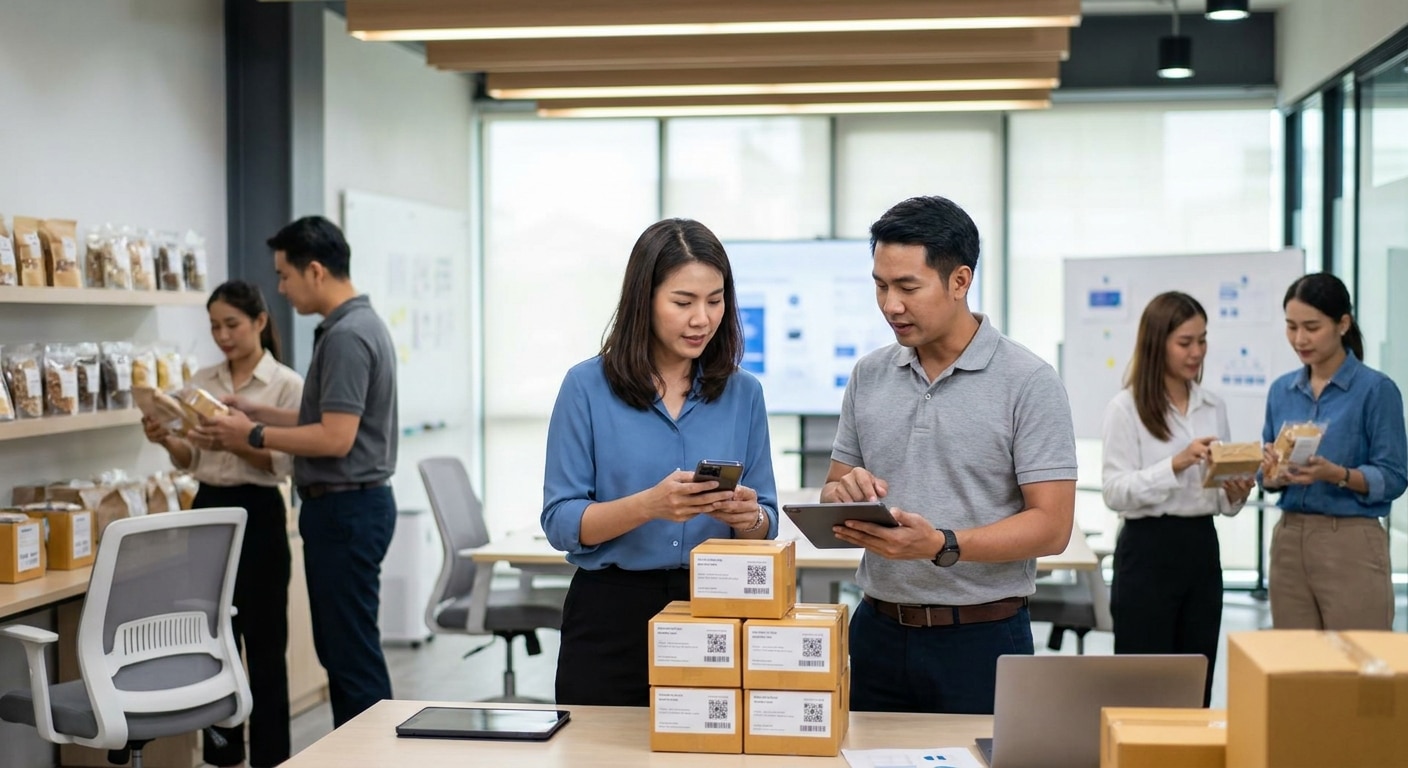 เจาะนวัตกรรมพิมพ์ 2026! สติ๊กเกอร์ Smart Label ตอบโจทย์ SME - smart-label-printing-tech
