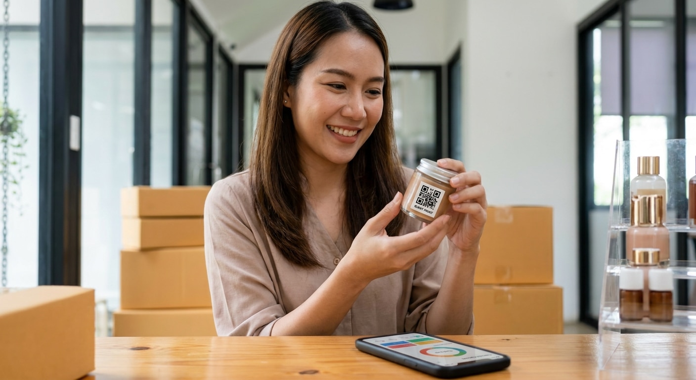 เทรนด์สื่อสิ่งพิมพ์ 2026: ฉลากอัจฉริยะเชื่อมโลกออนไลน์ - smart-label-printing-trend-2026