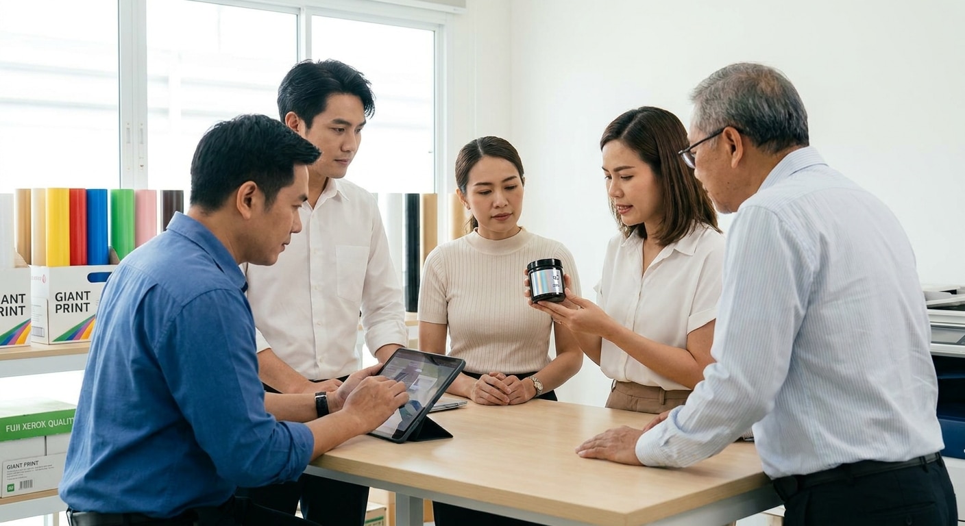 เทรนด์สิ่งพิมพ์ 2026: ฉลากอัจฉริยะพลิกโฉมแบรนด์ SME - smart-label-printing-trend-2026