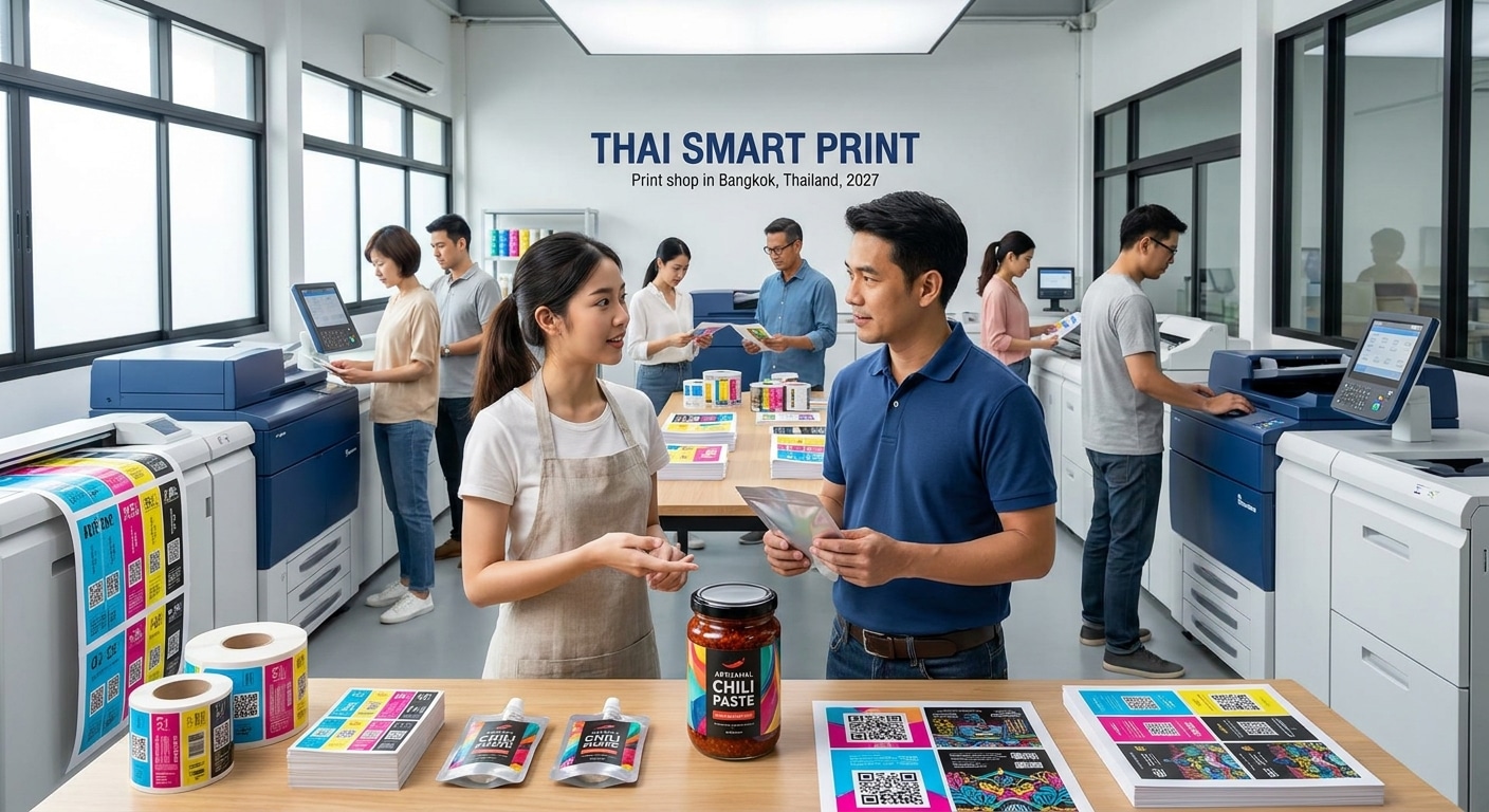 เจาะเทรนด์สิ่งพิมพ์ 2027! ฉลากสินค้าอัจฉริยะช่วย SME โต - smart-label-printing-trend-2027