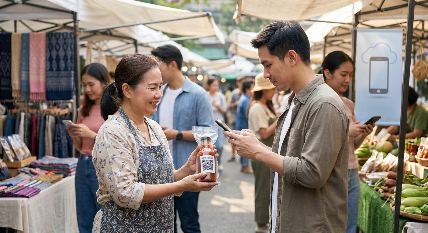 เทรนด์ 2026: Smart Label สติ๊กเกอร์เชื่อมออนไลน์ดันยอดขาย - smart-label-sticker-trend-2026
