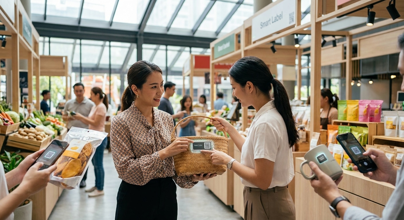 เทรนด์ฉลาก 2026: Smart Label สแกนปุ๊บรู้ใจ ยอดขายพุ่ง - smart-label-trend-sme