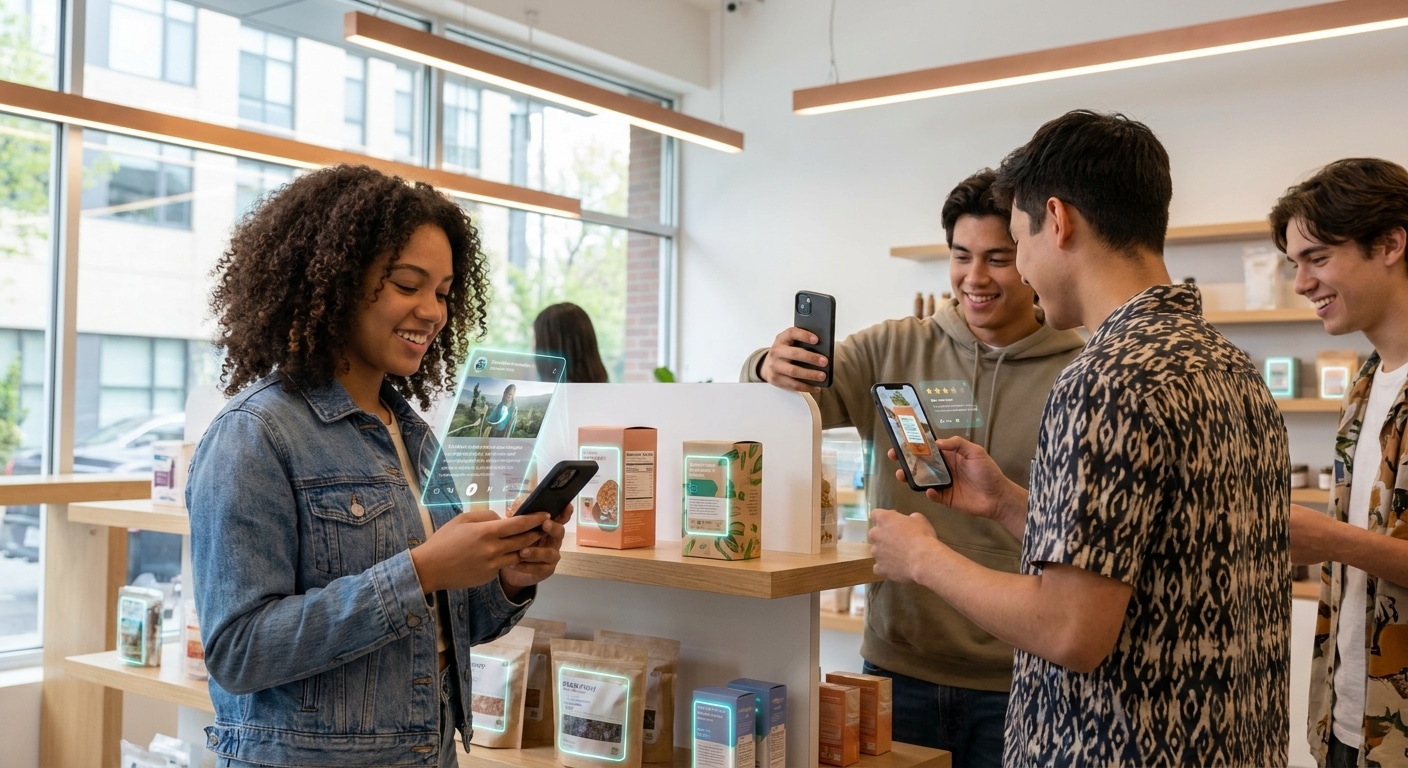 เทรนด์ฉลากสินค้า 2026: ผสาน AR สแกนปุ๊บรู้ปั๊บ มัดใจ Gen Z - smart-label-trends-2026