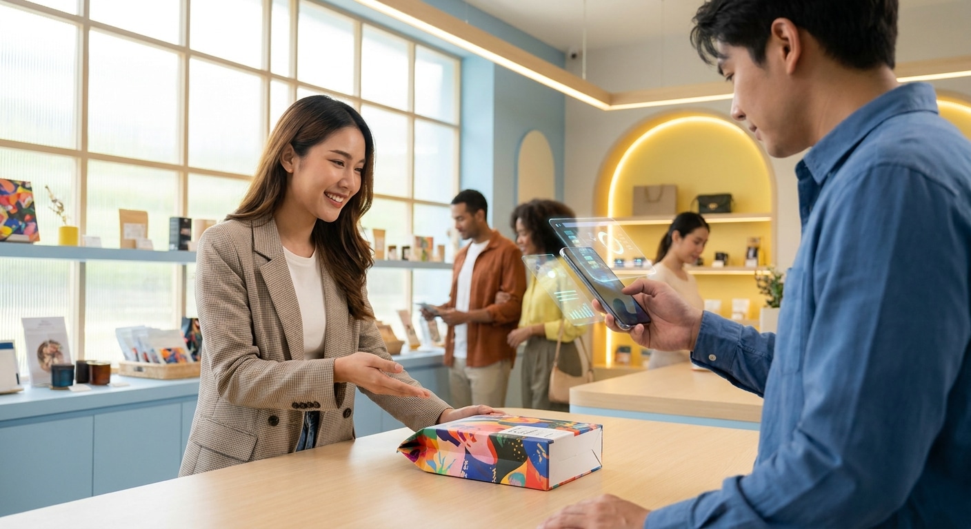 ทิศทางสิ่งพิมพ์ 2026: บรรจุภัณฑ์ผสาน AR ดันยอดขาย SME - smart-packaging-ar-trend-2026