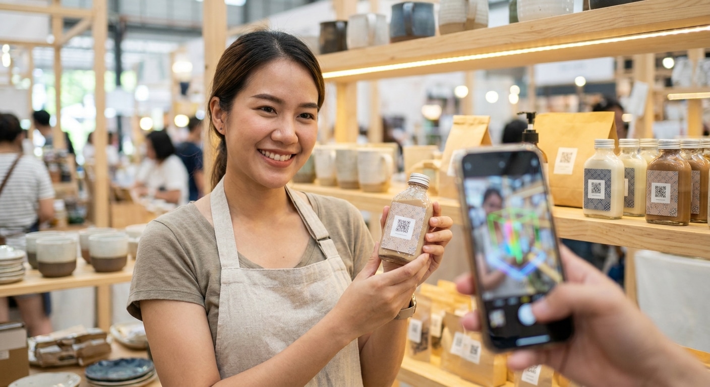 เทรนด์ Q4! ฉลากสินค้า AR กระตุ้นยอดขาย SME ยุคดิจิทัล - smart-packaging-ar-trend-2026