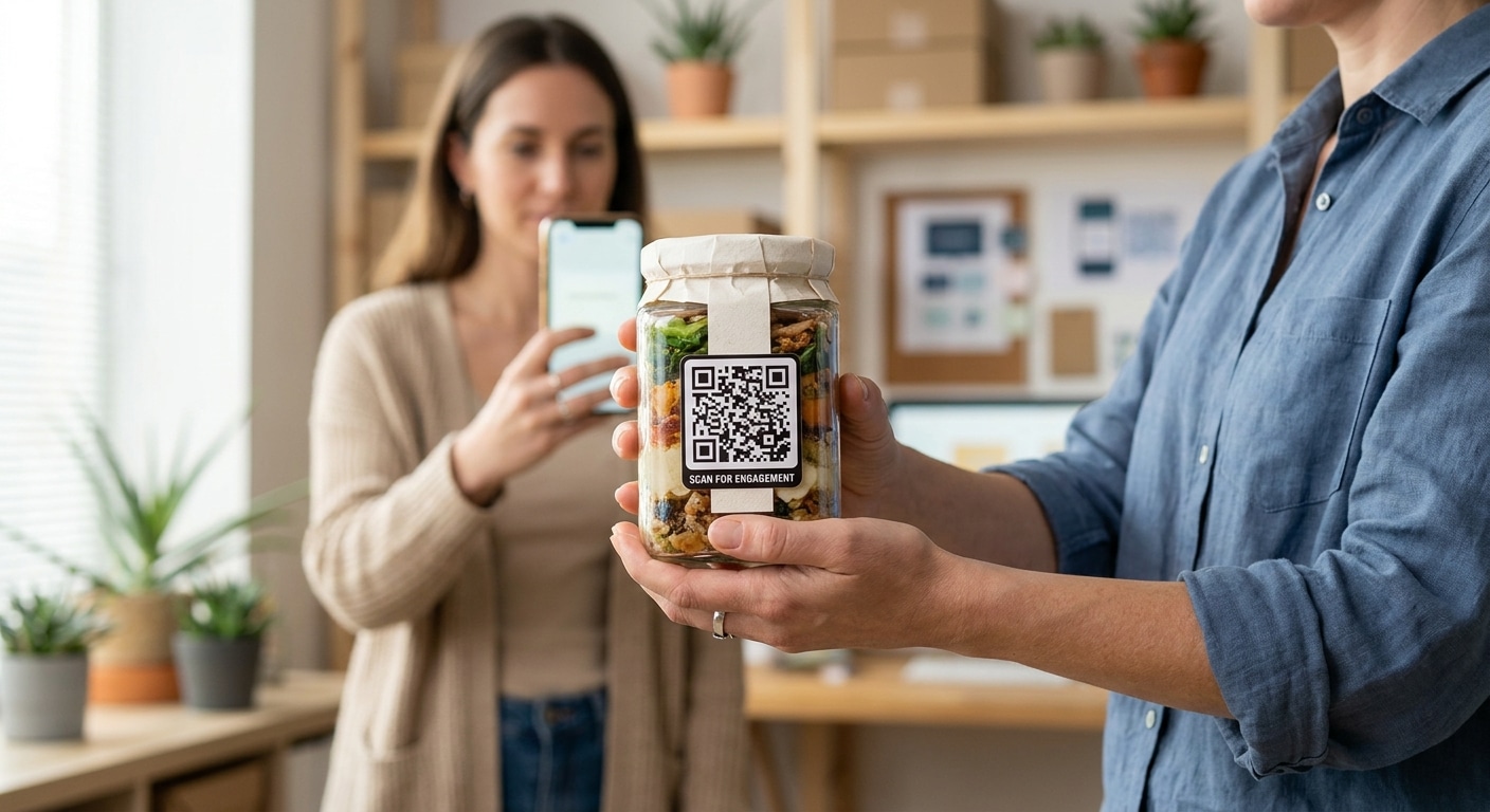 พิมพ์สติ๊กเกอร์ QR Code คมชัด อัปเกรดแพ็กเกจจิ้ง SME 2026 - smart-qr-code-sticker-printing