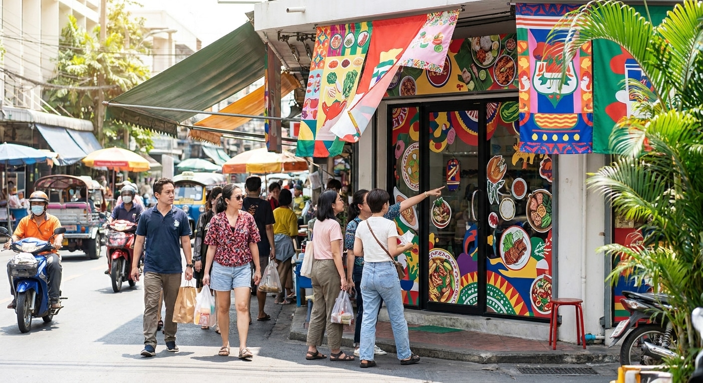 กลยุทธ์การตลาด SME: ดึงลูกค้าด้วยป้ายโฆษณาและสติ๊กเกอร์ - sme-print-marketing-strategy