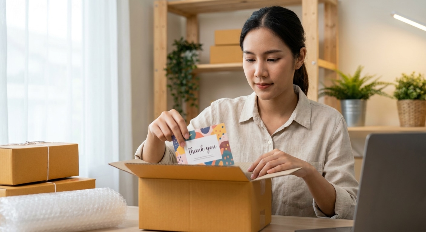 Thank You Card อาวุธลับ SME เพิ่มยอดซื้อซ้ำ - thank-you-card-marketing-sme