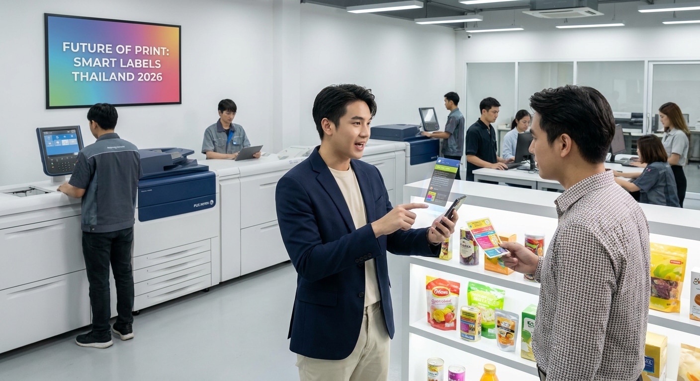 จับตาเทรนด์สิ่งพิมพ์ 2026! ฉลากอัจฉริยะ AR เตรียมบูม - 2026-smart-label-printing-trend