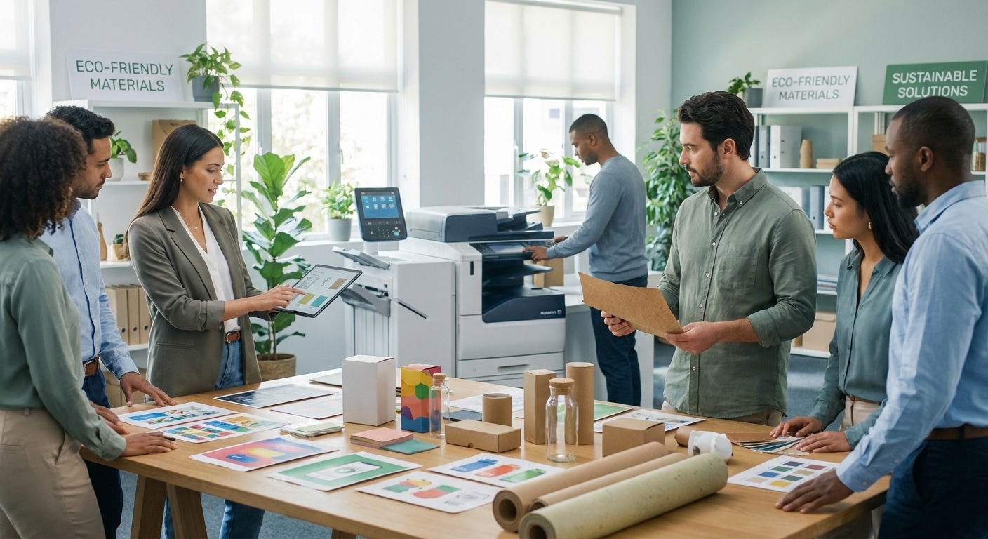 เทรนด์สื่อสิ่งพิมพ์ 2027: นวัตกรรมรักษ์โลกเพื่อ SME - 2027-eco-friendly-printing-trends