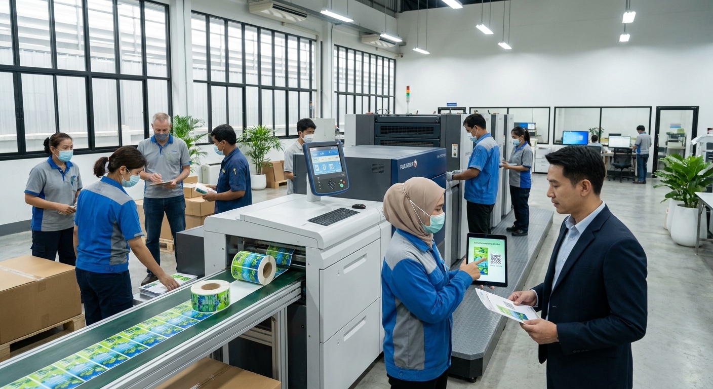 เทรนด์สื่อสิ่งพิมพ์ 2027: ฉลากสินค้ารักษ์โลกมาแรง - 2027-eco-packaging-print-trend