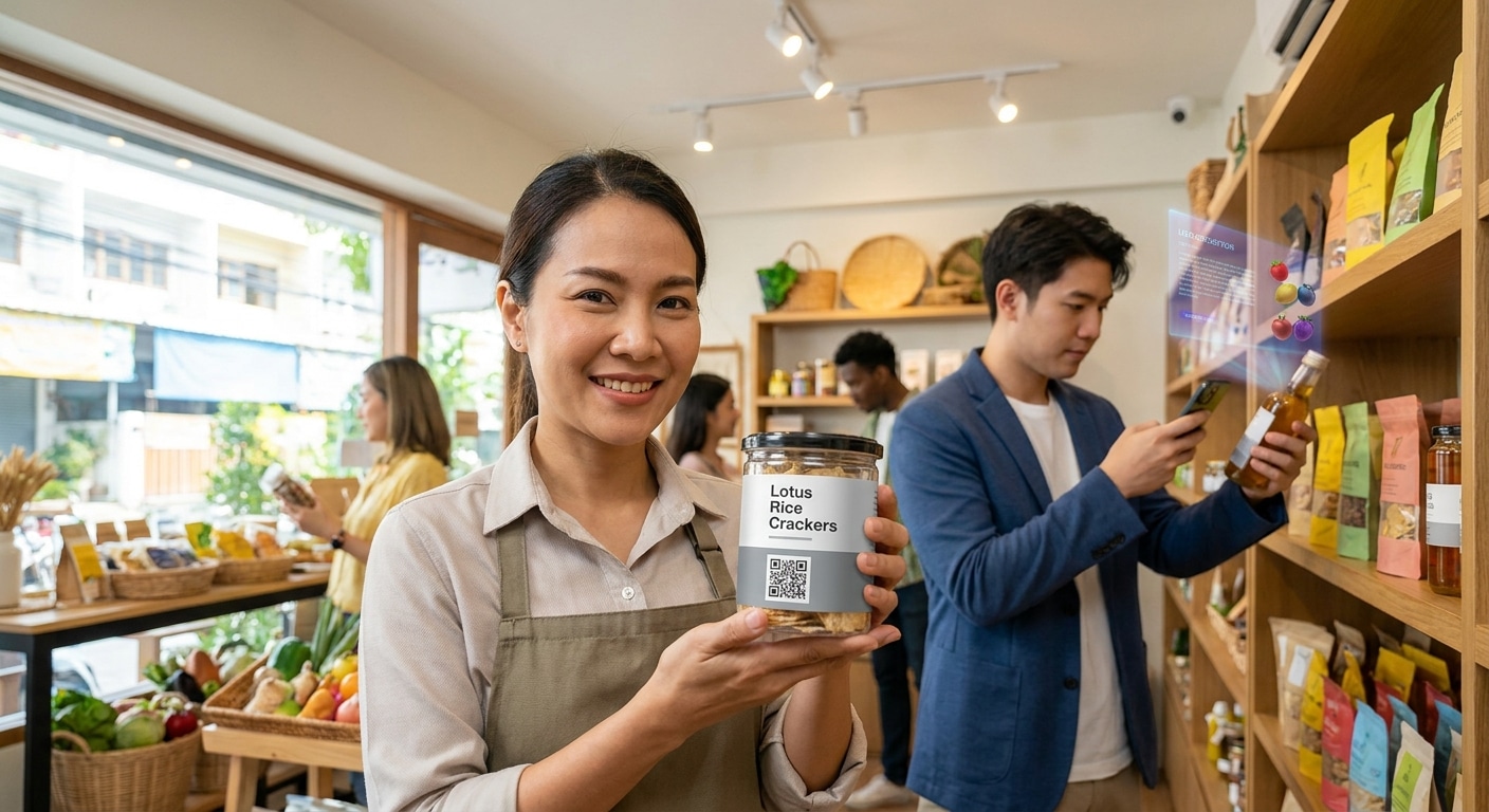 เทรนด์แพ็กเกจจิ้ง 2027: ฉลากอัจฉริยะ สแกน AR ดันยอดขาย SME - 2027-smart-label-ar-trend
