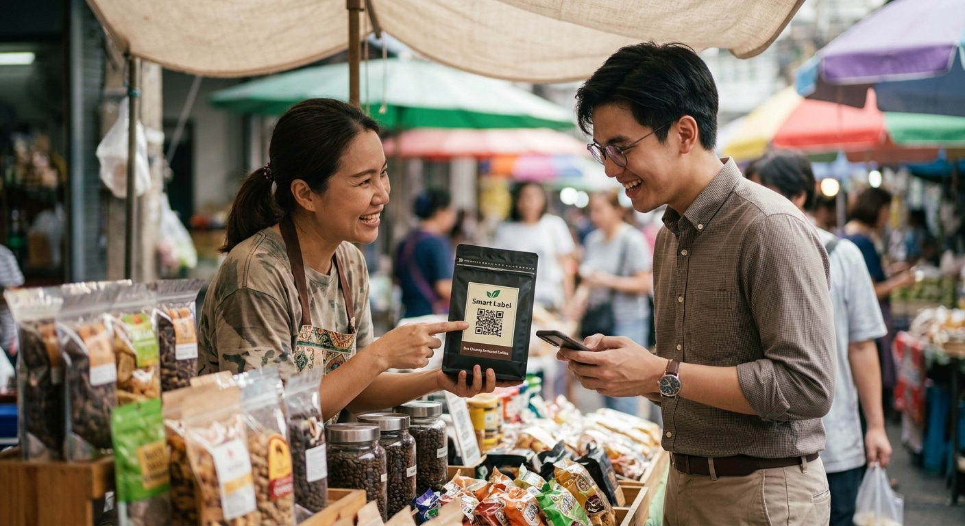 เทรนด์สิ่งพิมพ์ 2027: Smart Label ฉลากอัจฉริยะเพิ่มยอดขาย - 2027-smart-label-printing-trend