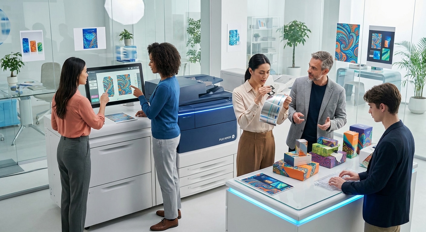 เทรนด์สิ่งพิมพ์ 2027! นวัตกรรม AI ปฏิวัติวงการแพ็กเกจจิ้ง - ai-packaging-print-trend-2027