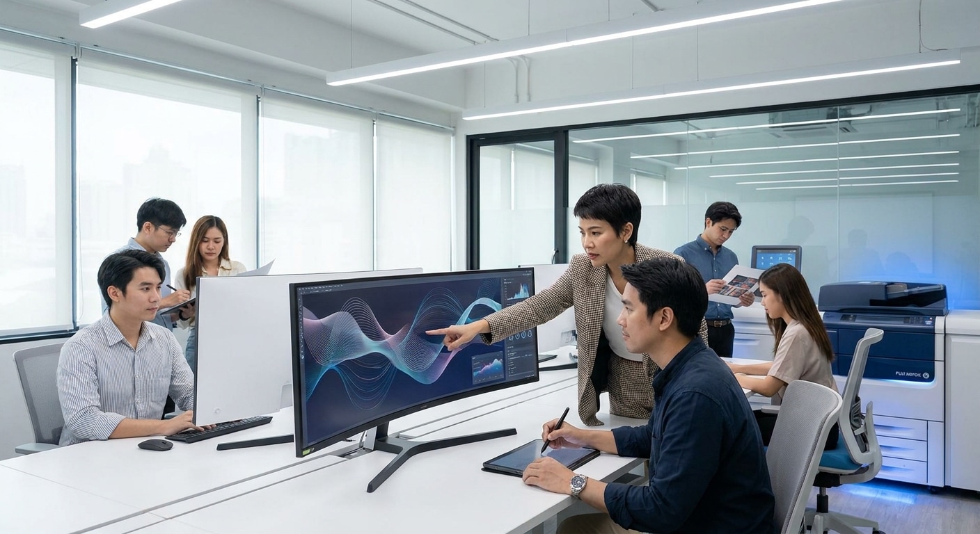 เจาะเทรนด์ 2027: AI พลิกโฉมวงการออกแบบและสื่อสิ่งพิมพ์ไทย - ai-printing-design-trend-2027