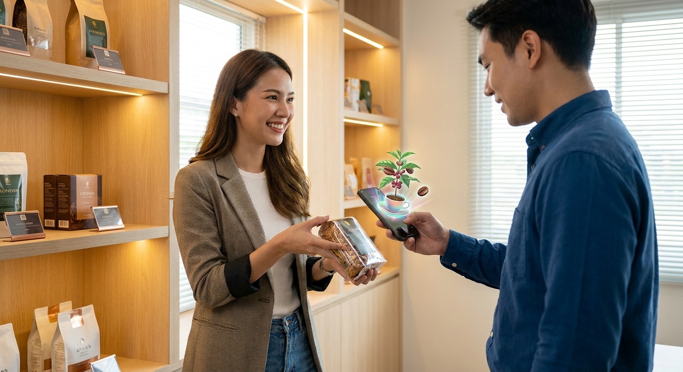 เทรนด์พิมพ์ 2026! ฉลากสินค้า AR ทะลุจอ ดึงลูกค้า SME - ar-smart-label-printing-tech
