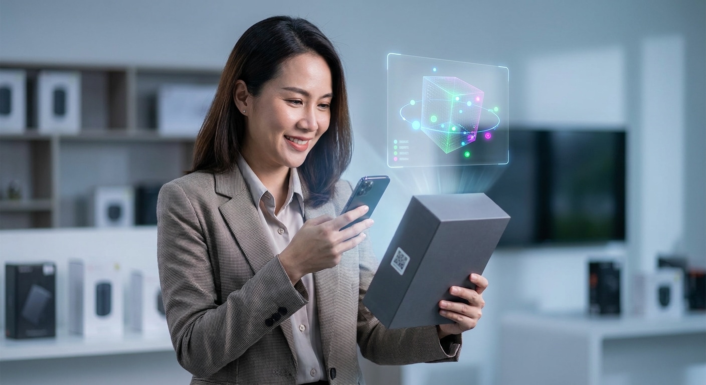 เทรนด์แพคเกจจิ้ง 2027! ฉลากสินค้า AR เชื่อมโลกเสมือน - ar-smart-packaging-trend-2027