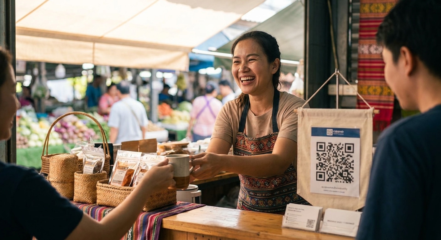 กระตุ้นยอดขาย SME ด้วยสติ๊กเกอร์ QR Code เชื่อมสู่ออนไลน์ - boost-sales-qr-code-sticker
