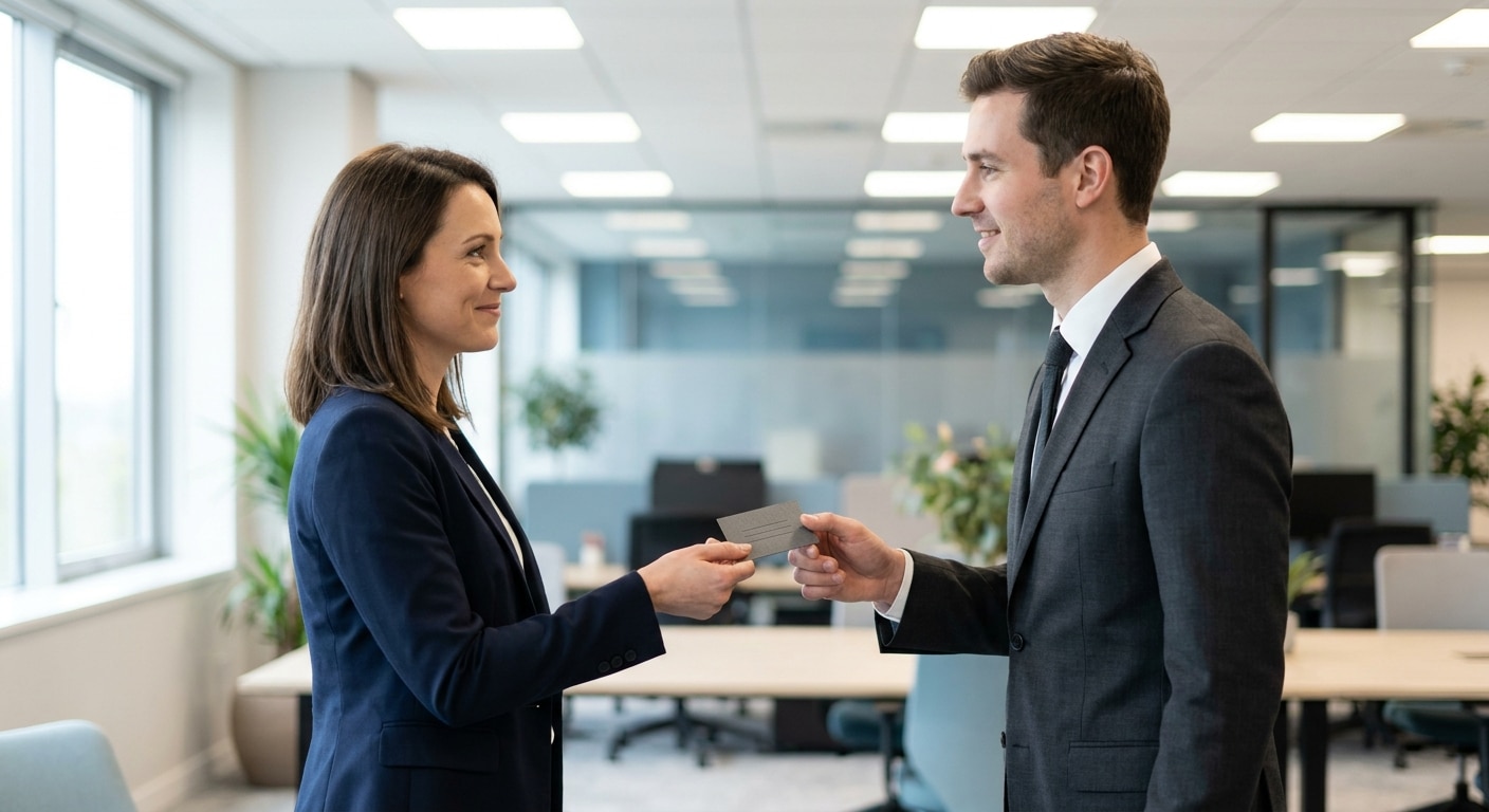 นามบัตรยังจำเป็นไหม? ทริคออกแบบนามบัตรให้ลูกค้าประทับใจ - business-card-design-tips-sme