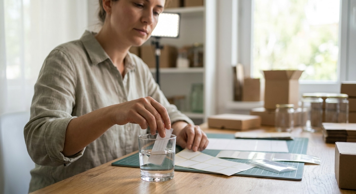 เลือกสติ๊กเกอร์ฉลากสินค้าอย่างไรให้ติดทน แช่น้ำไม่ลอก! - choose-durable-product-label-sticker