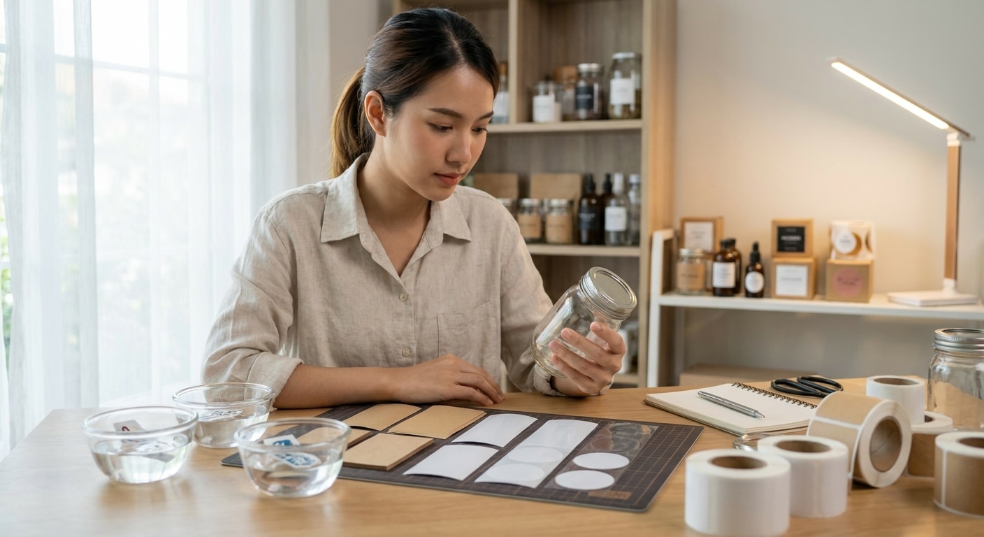 ไขข้อข้องใจ SME: เลือกสติ๊กเกอร์แบบไหนติดทน แช่น้ำไม่ลอก? - choose-right-sticker-material