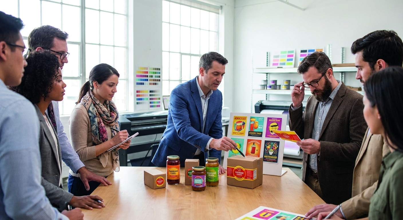 จิตวิทยาสีฉลากสินค้าและป้ายโฆษณา ดึงดูดลูกค้าให้ซื้อ - color-psychology-label-signage-design