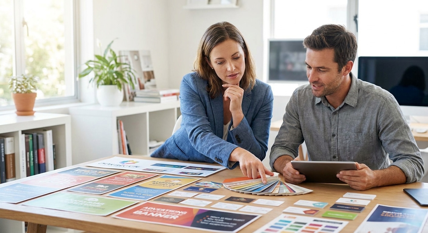 จิตวิทยาสีป้ายโฆษณา เคล็ดลับสะกดใจลูกค้าสำหรับ SME - color-psychology-signage-design