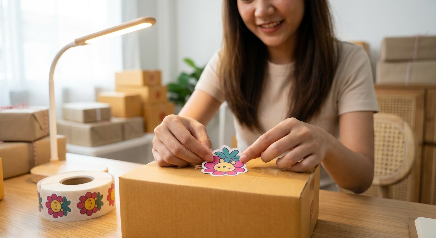 สติ๊กเกอร์ไดคัท 101: เทคนิคเพิ่มความโดดเด่นให้แพ็กเกจจิ้ง - custom-die-cut-sticker-tips