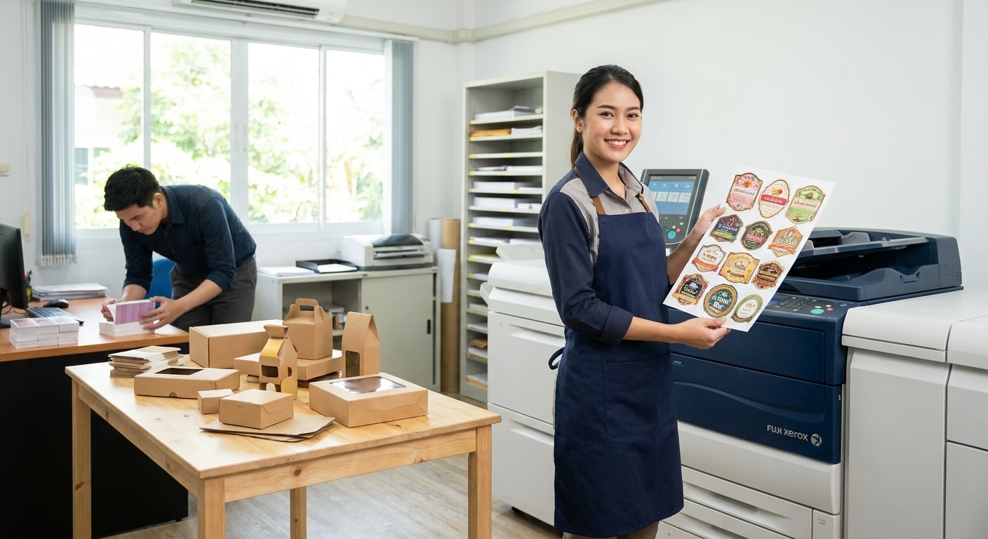 เครื่องพิมพ์ดิจิทัล Fuji Xerox ช่วย SME อัปเกรดฉลากพรีเมียม - digital-print-tech-sme
