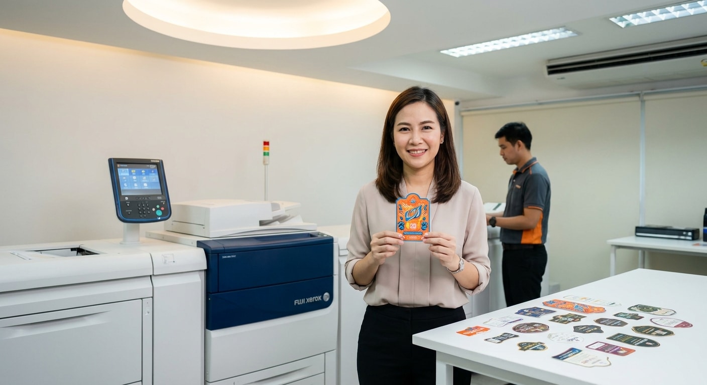 นวัตกรรมพิมพ์ดิจิทัล 2026 ยกระดับฉลาก SME สวยคมชัด - digital-printing-tech-sme