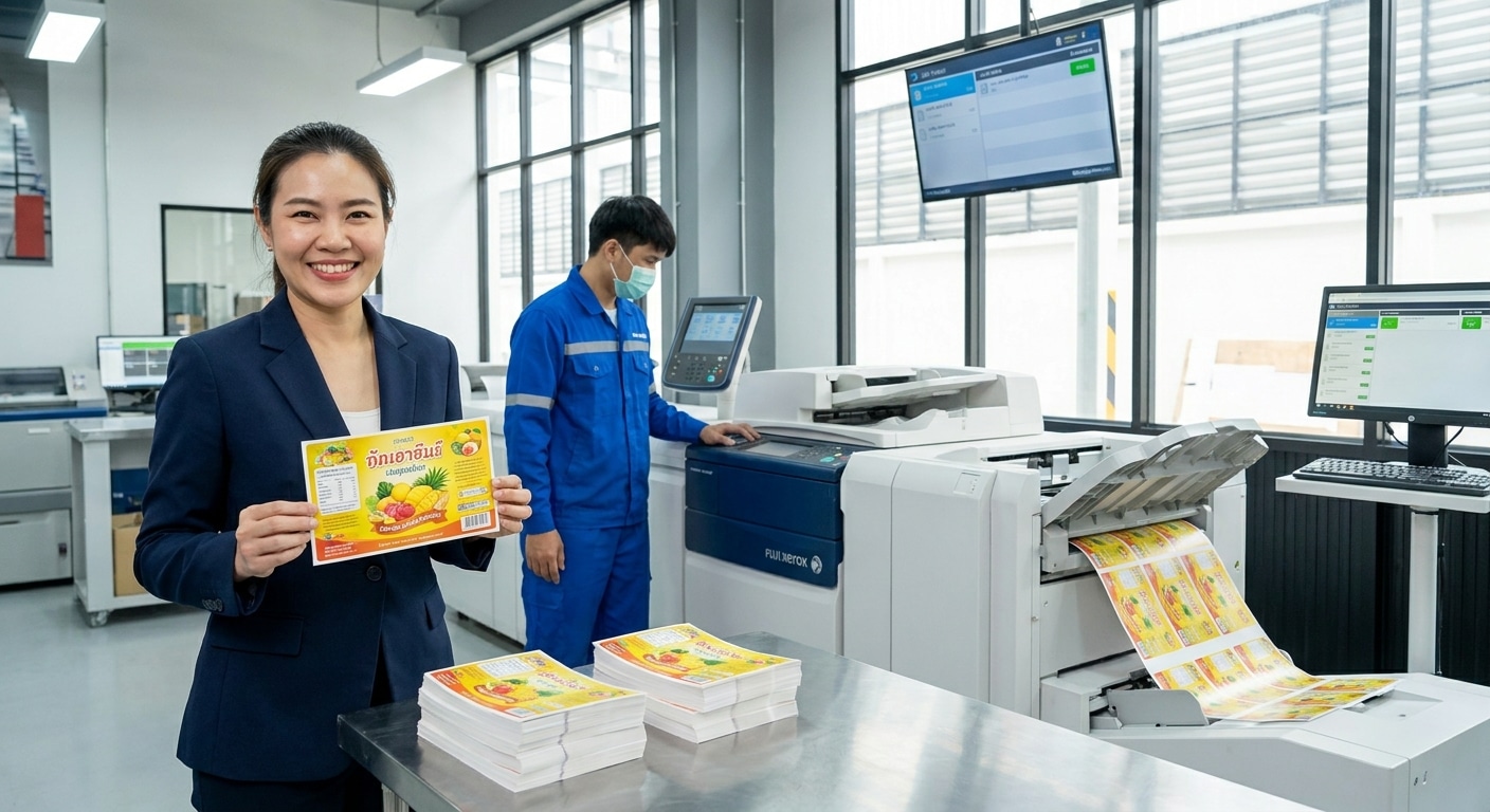เทคโนโลยีพิมพ์ดิจิทัล 2026 ยกระดับฉลาก SME ให้สีสดเป๊ะ - digital-printing-tech-sme-2026
