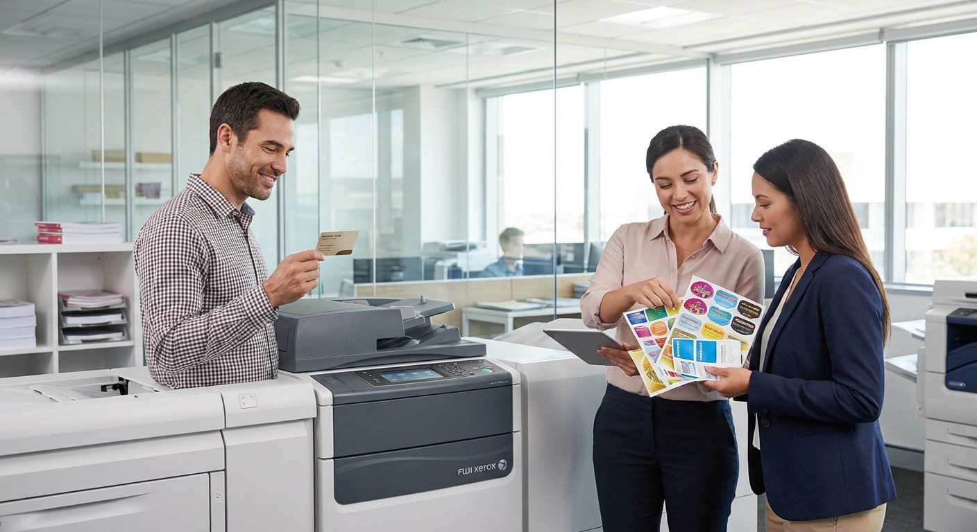 ทำไม SME ต้องเลือกพิมพ์ดิจิทัล? เจาะลึกเทคโนโลยี Fuji Xerox - digital-printing-tech-sme