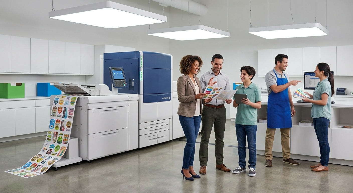 พิมพ์ฉลากไร้ขั้นต่ำ! นวัตกรรมดิจิทัล 2026 ช่วย SME ลดต้นทุน - digital-printing-tech-sme