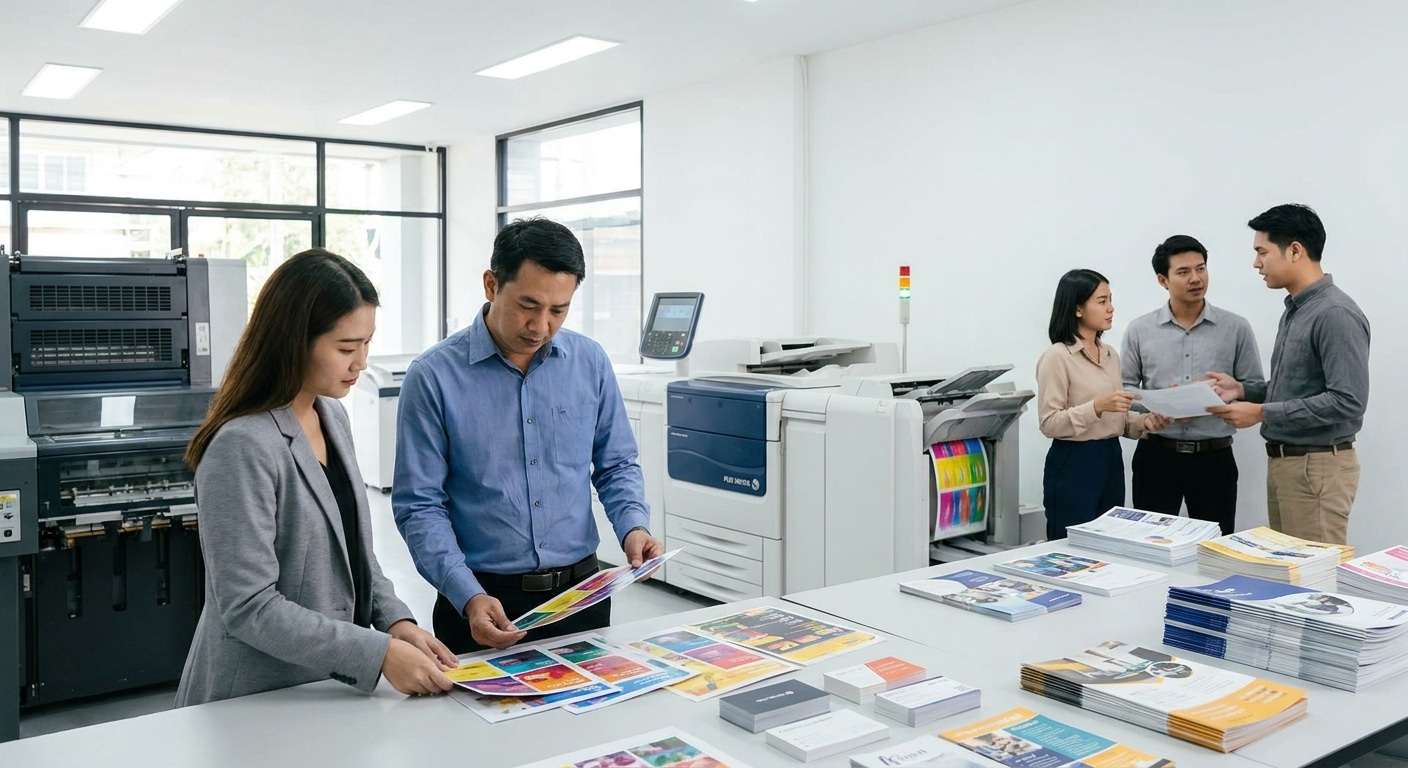 พิมพ์ Digital กับ Offset ต่างกันอย่างไร? SME เลือกแบบไหนดี - digital-vs-offset-printing