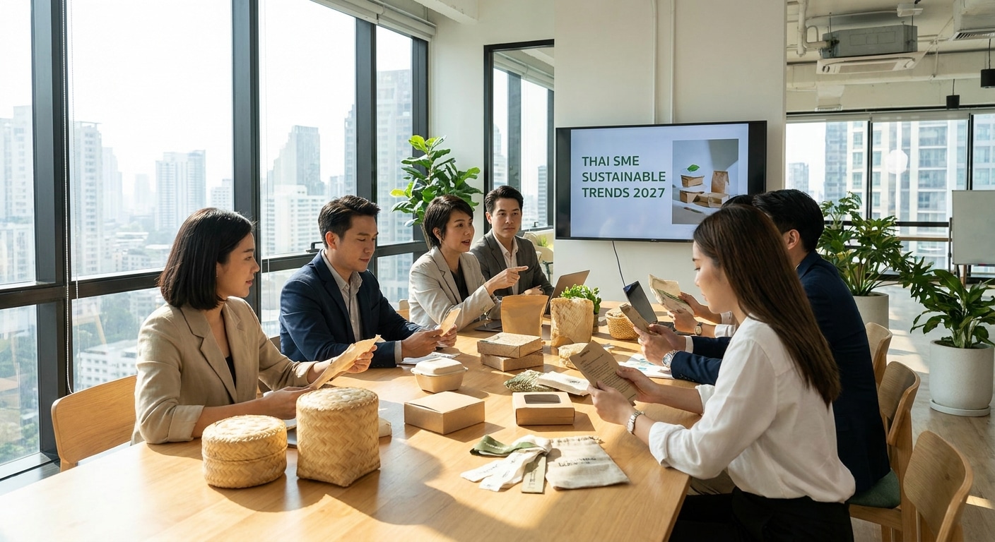 เจาะเทรนด์ฉลากและบรรจุภัณฑ์รักษ์โลก โอกาสทอง SME ปี 2027 - eco-friendly-label-packaging-trend