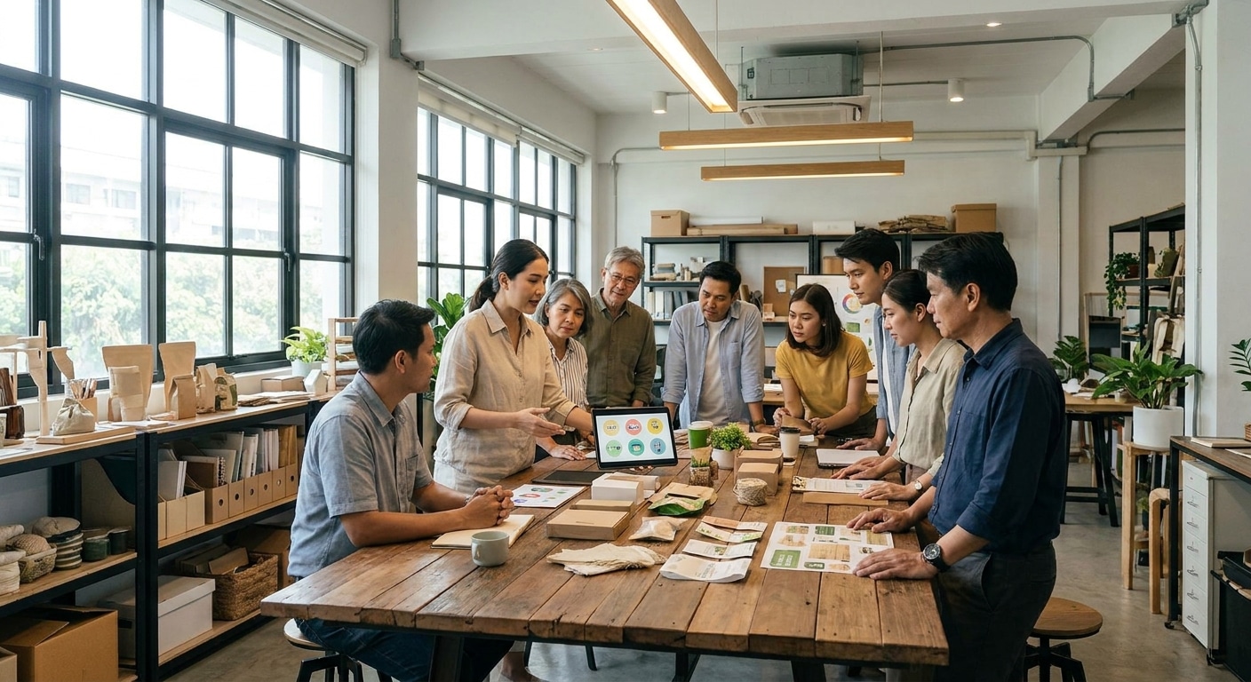 จับตาเทรนด์ฉลากสินค้ารักษ์โลก 2027 โอกาสทองของ SME ไทย - eco-friendly-label-trends-2027
