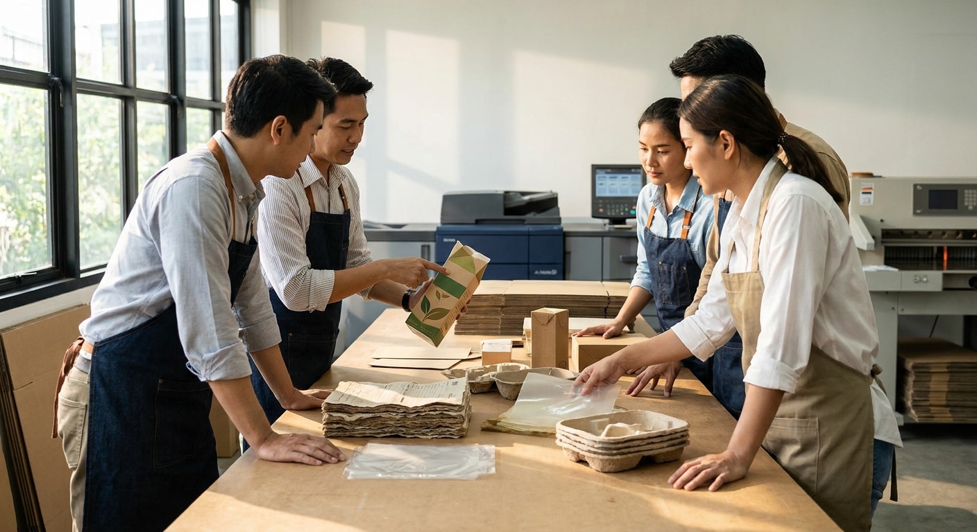 เทรนด์สิ่งพิมพ์ 2027: แพ็กเกจจิ้งรักษ์โลก โอกาสใหม่ของ SME - eco-friendly-packaging-trend-2027