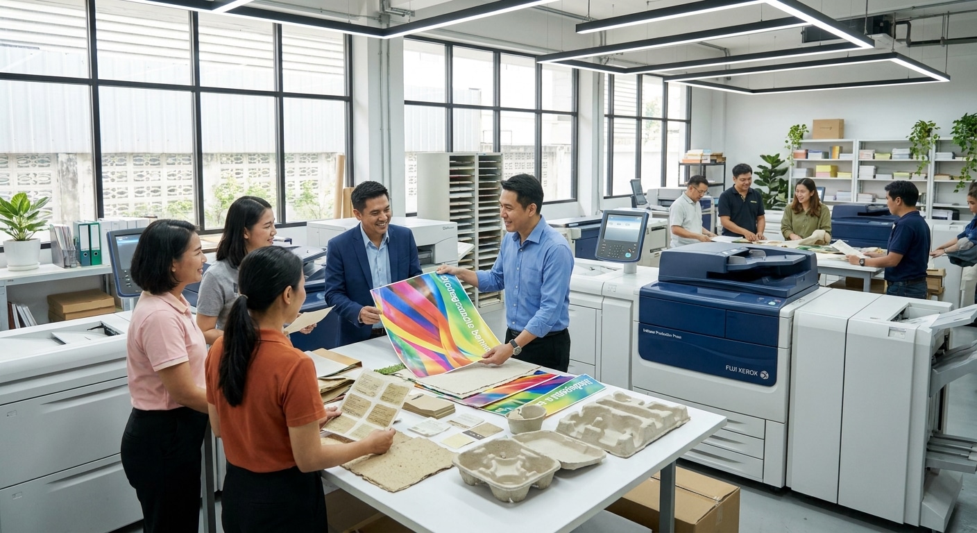 เทรนด์รักษ์โลก 2027! สื่อสิ่งพิมพ์ Eco-friendly ครองใจลูกค้า - eco-friendly-printing-trend-2027