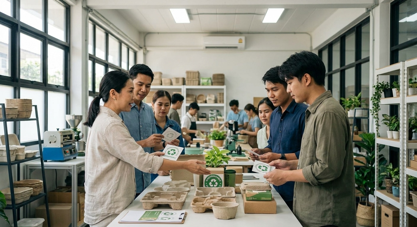 เทรนด์สิ่งพิมพ์ 2027! บรรจุภัณฑ์รักษ์โลก โอกาสทอง SME ไทย - eco-friendly-printing-trend-2027