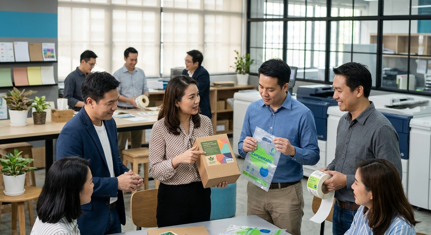 ส่องเทรนด์สื่อสิ่งพิมพ์รักษ์โลกปี 2027 อัปเกรดแบรนด์ SME - eco-friendly-printing-trend-2027