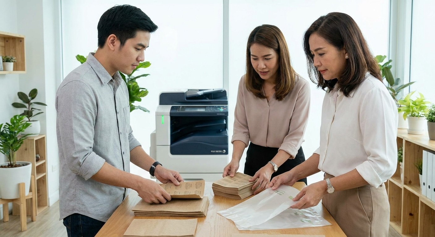 จับตาเทรนด์สิ่งพิมพ์รักษ์โลกปี 2027 ยกระดับ SME ไทย - eco-friendly-printing-trend-2027