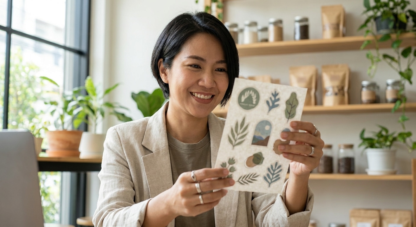 เทรนด์สติ๊กเกอร์รักษ์โลก 2027 ยกระดับแบรนด์ SME - eco-friendly-printing-trend-2027