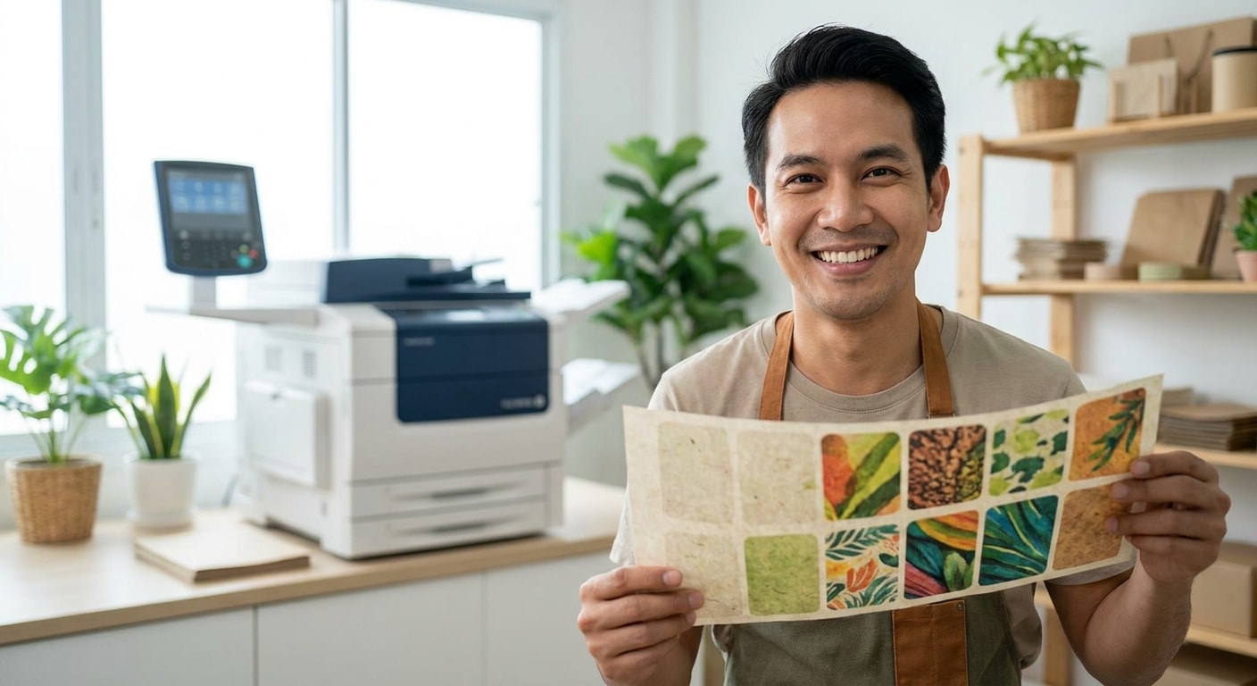 เทรนด์พิมพ์ 2027! สติ๊กเกอร์รักษ์โลก โอกาสทองของ SME - eco-friendly-sticker-trend-sme
