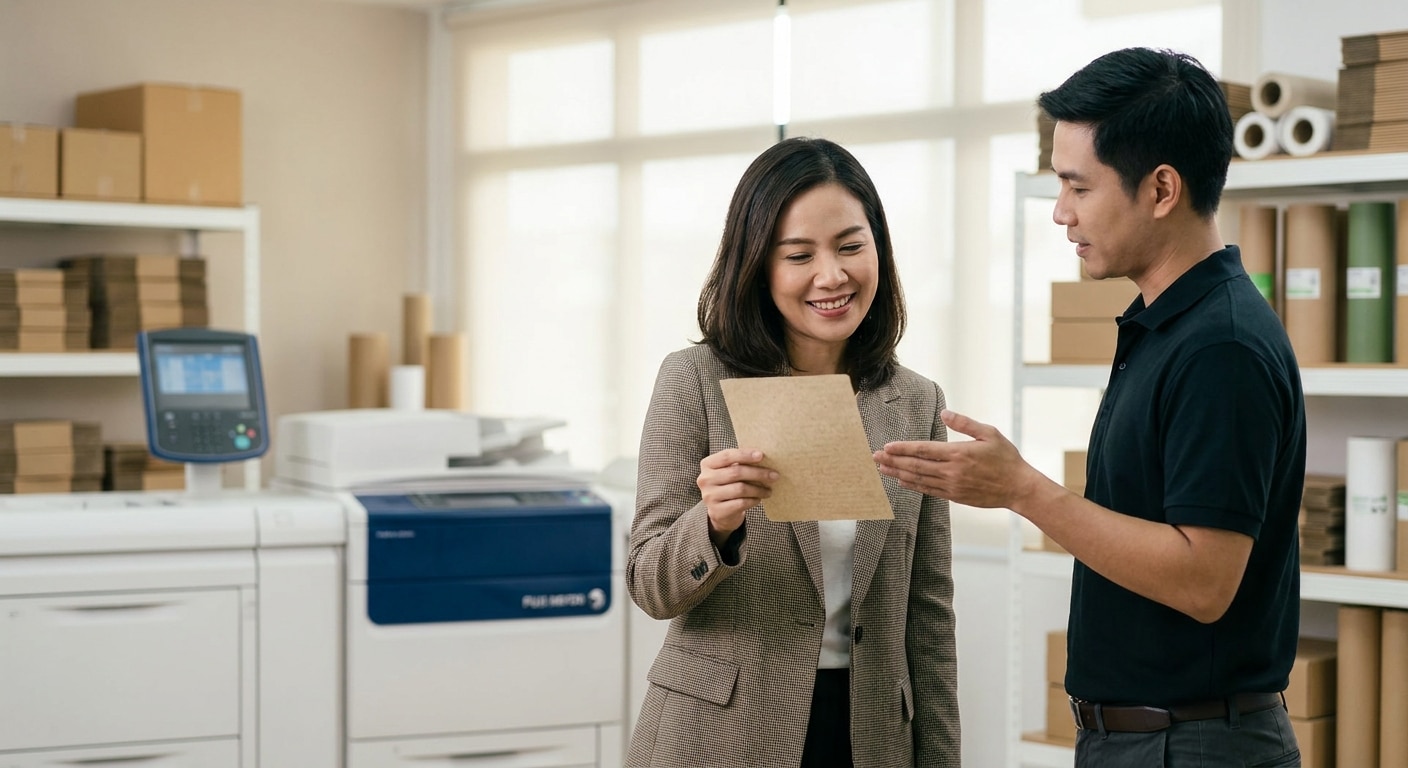 เทรนด์ฉลากสินค้ารักษ์โลก 2027 นวัตกรรมที่ SME ต้องรู้ - eco-label-printing-trends-2027