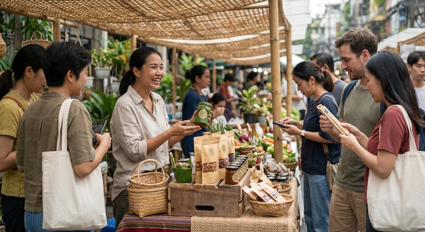 เทรนด์แพ็กเกจจิ้ง 2027! สติ๊กเกอร์รักษ์โลกดันยอดขาย SME - eco-packaging-sticker-trends-2027