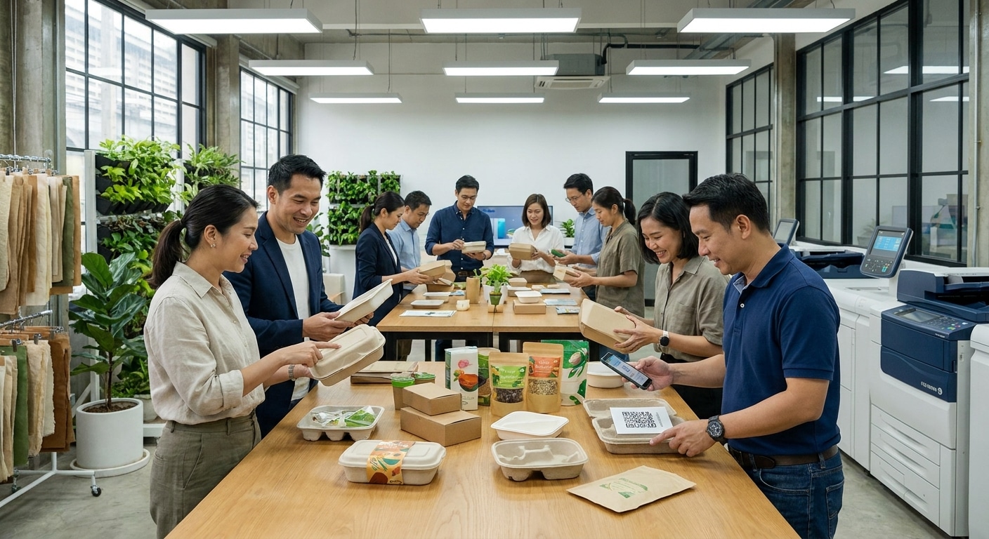 เทรนด์บรรจุภัณฑ์รักษ์โลก 2026 พลิกโฉมธุรกิจ SME ไทย - eco-packaging-trend-2026