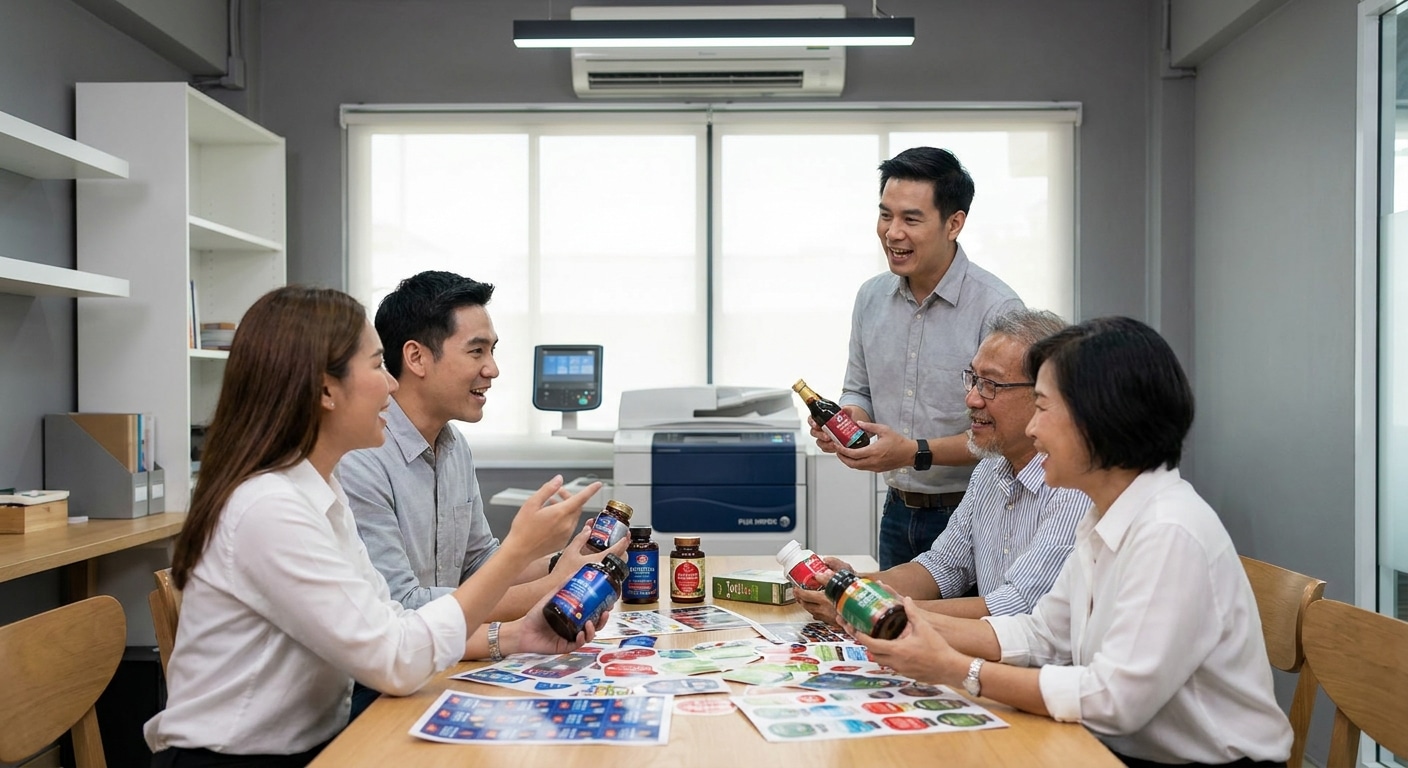นวัตกรรมพิมพ์ดิจิทัล Fuji Xerox ยกระดับฉลากสินค้า SME - fuji-xerox-digital-printing